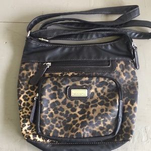 Leopard print Jaclyn Smith purse
